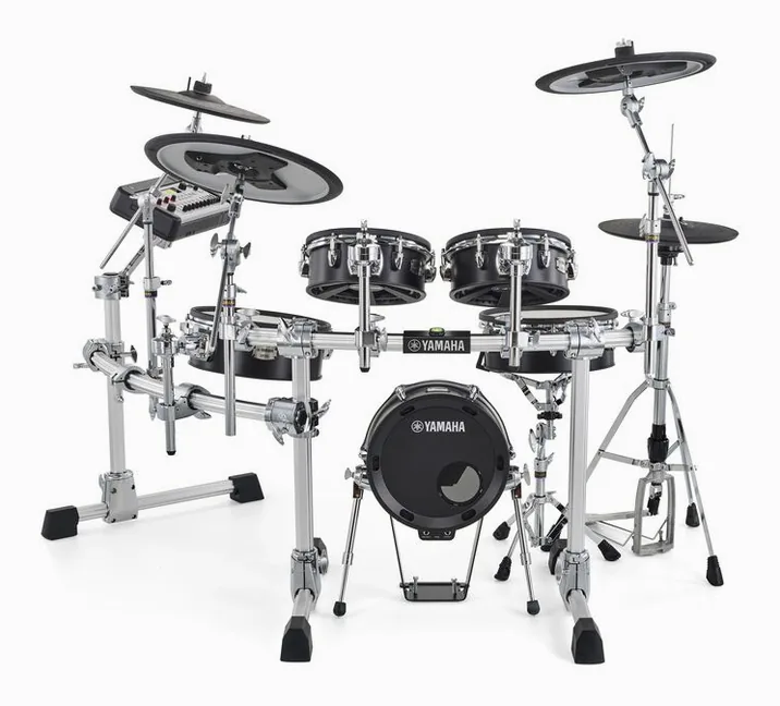 Yamaha DTX10K-X Black Forest, vista di tre quarti, photo 2