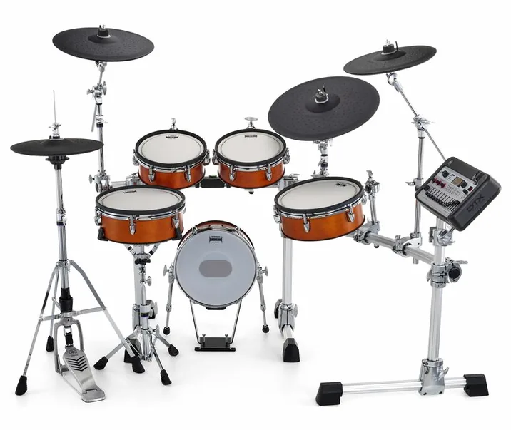 Yamaha DTX10K-X Real Wood, vista frontale, photo 2