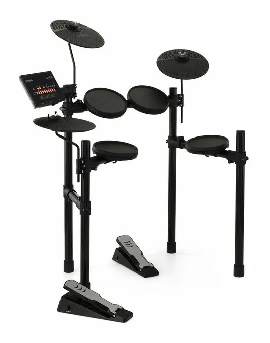 Yamaha DTX402K E-Drum Set, vista frontale, photo 3