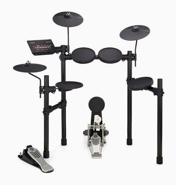 Yamaha DTX452K E-Drum Set, su sfondo neutro, photo 3