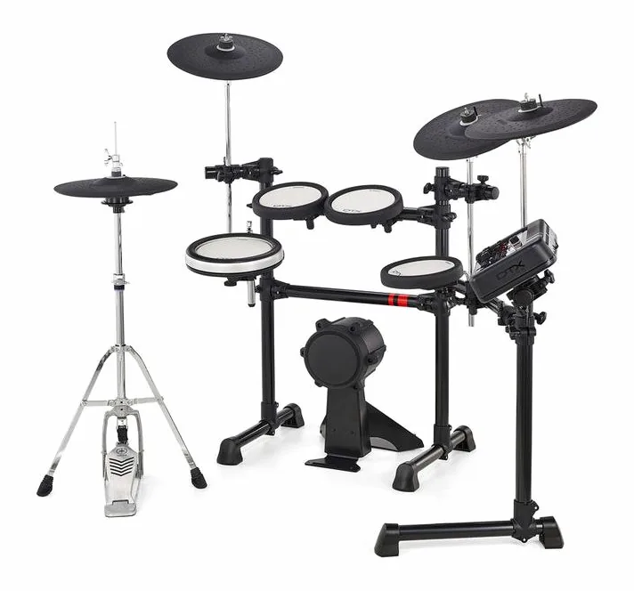 Yamaha DTX6K3-X E-Drum Set, di fronte su sfondo neutro