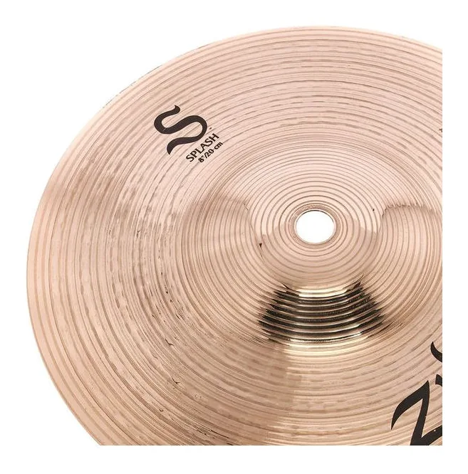 Zildjian 08" S Series Paper Thin Splash, vista di lato, photo 3