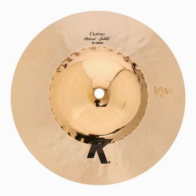 Zildjian 09" K-Custom Hybrid Splash, su sfondo neutro, photo 2