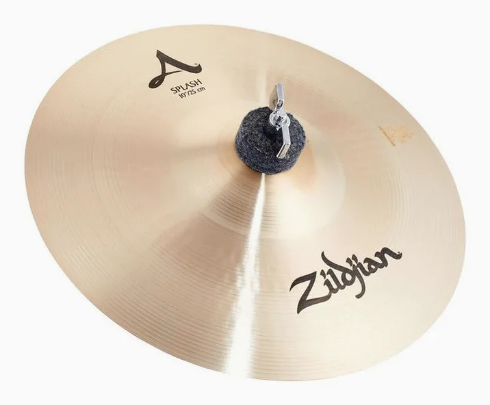 Zildjian 10" A-Series Splash, di fronte su sfondo neutro