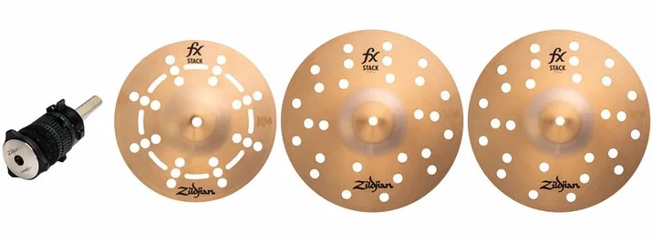 Zildjian 10" FX Stack Cymbals, dettaglio ravvicinato, photo 2