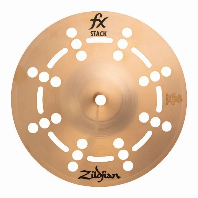 Zildjian 10" FX Stack Cymbals, vista di tre quarti, photo 3