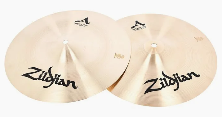 Zildjian 12" A-Series New Beat Hi-Hat, vista dall'alto, photo 2