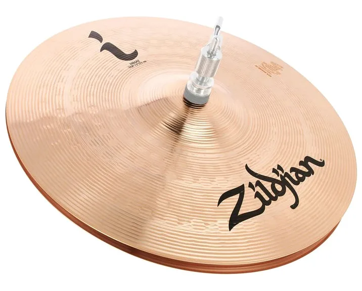 Zildjian 13" I Family Hi-Hat, di fronte su sfondo neutro