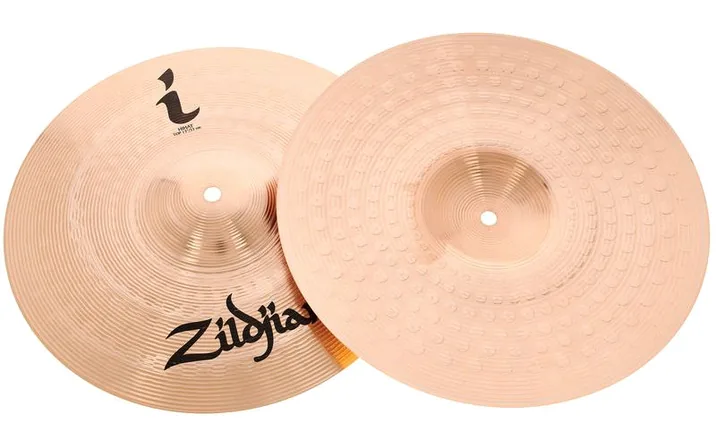 Zildjian 13" I Family Hi-Hat, vista frontale, photo 3