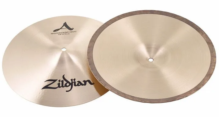 Zildjian 14" A-Series Mastersound HiHat, vista dall'alto, photo 2