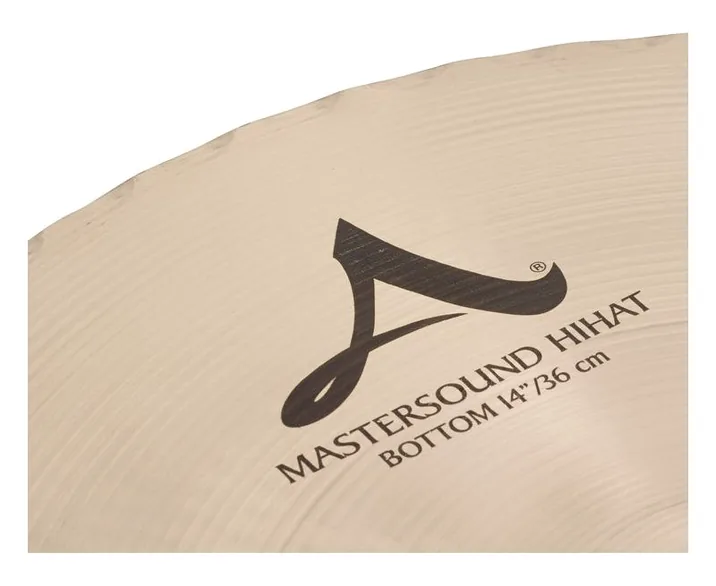 Zildjian 14" A-Series Mastersound HiHat, vista di lato, photo 3