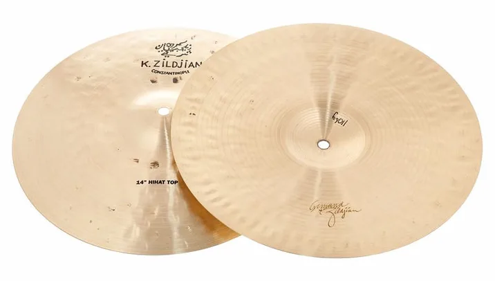 Zildjian 14" K' Constantinople Hi-Hat, vista dall'alto, photo 3