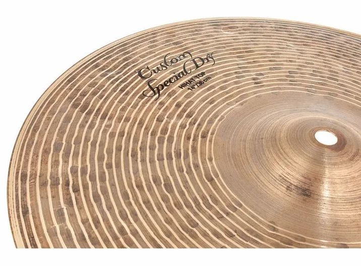 Zildjian 14" K Custom Special Dry Hats, vista di lato, photo 4