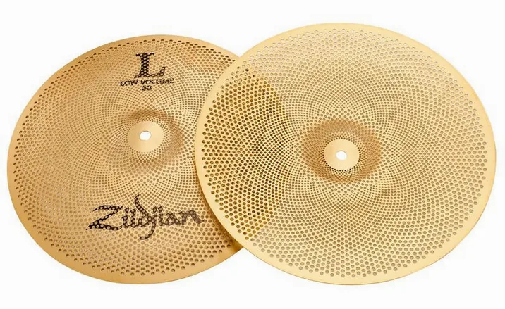 Zildjian 14" Low Volume Hi-Hat, su sfondo neutro, photo 3