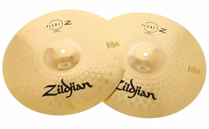 Zildjian 14" Planet Z Hi-Hat, vista frontale, photo 2