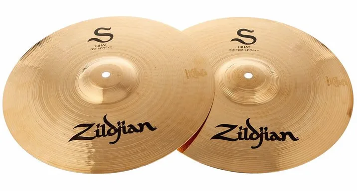 Zildjian 14" S Series Medium Hi-Hat, vista di tre quarti, photo 2