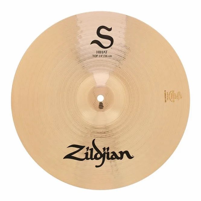 Zildjian 14" S Series Medium Hi-Hat, vista di tre quarti, photo 4
