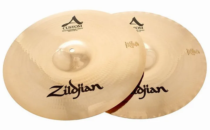 Zildjian 15" A-Custom Mastersound Hi-Ha, vista dall'alto, photo 2