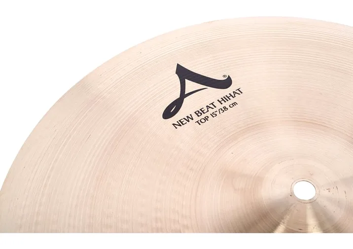 Zildjian 15" A-Series New Beat Hi-Hat, su sfondo neutro, photo 4