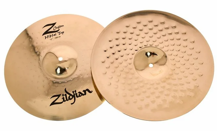 Zildjian 15" Z Custom brilliant Hi-Hat, vista dall'alto, photo 3