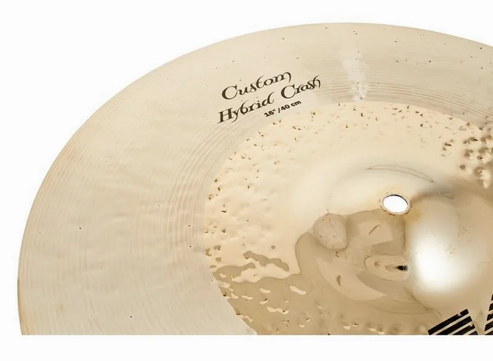 Zildjian 16" K-Custom Hybrid Crash, vista dall'alto, photo 3