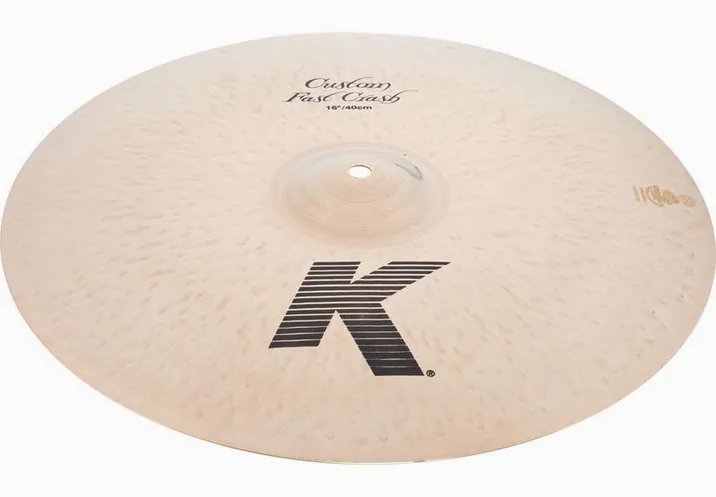 Zildjian 16" K-Custom Fast Crash, dettaglio frontale