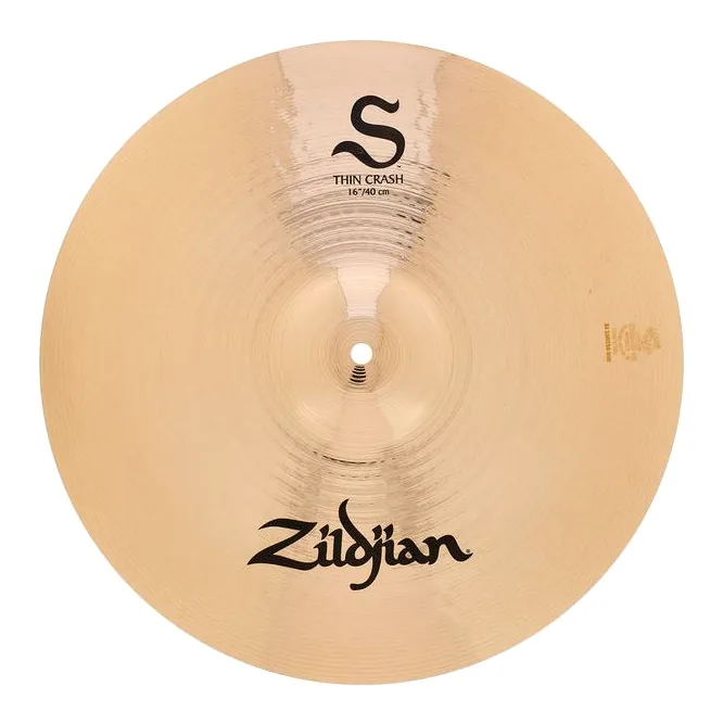 Zildjian 16" S Series Medium Thin Crash, vista dall'alto, photo 2