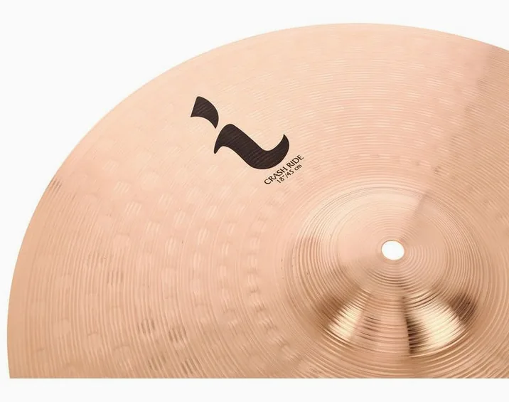 Zildjian 18" I Family Crash Ride, vista dall'alto, photo 4