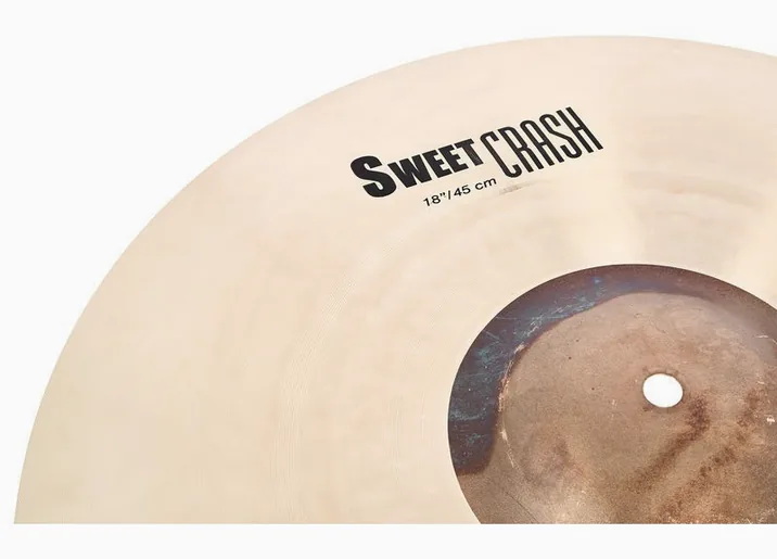 Zildjian 18" K Sweet Crash, su sfondo neutro, photo 4