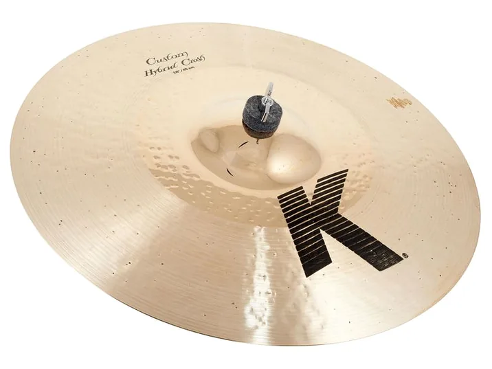 Zildjian 18" K-Custom Hybrid Crash, dettaglio frontale
