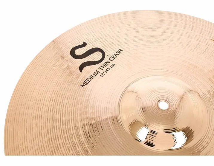 Zildjian 18" S Series Medium Thin Crash, vista dall'alto, photo 3