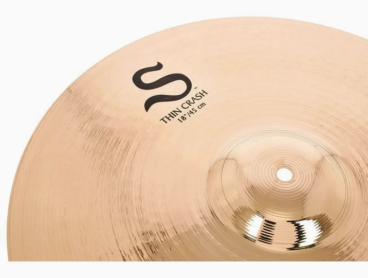 Zildjian 18" S Series Thin Crash, dettaglio ravvicinato, photo 3
