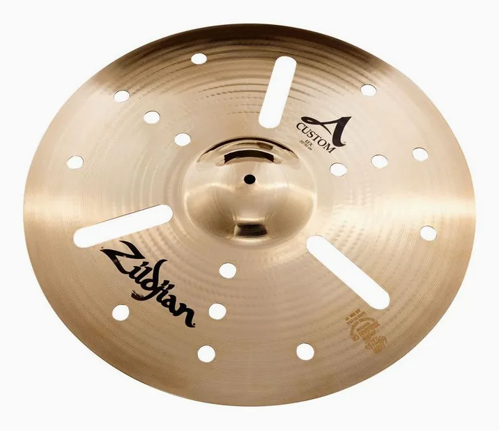 Zildjian 20" A-Custom EFX, di fronte su sfondo neutro