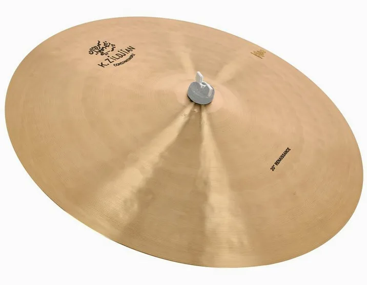 Zildjian 20" K Const. Renaissance Ride, di fronte su sfondo neutro