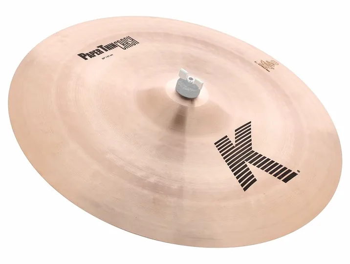 Zildjian 20" K-Series Paper Thin Crash, di fronte su sfondo neutro