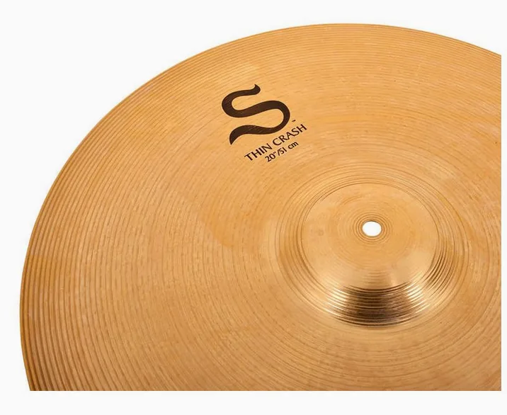 Zildjian 20" S Series Thin Crash, vista di lato, photo 3