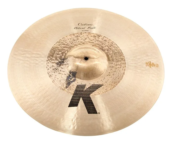 Zildjian 21" K-Custom Hybrid Ride, vista dall'alto, photo 2