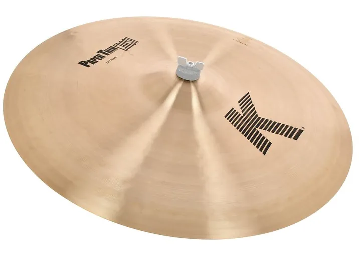 Zildjian 22" K-Series Paper Thin Crash, di fronte su sfondo neutro