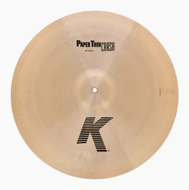 Zildjian 22" K-Series Paper Thin Crash, vista di lato, photo 2