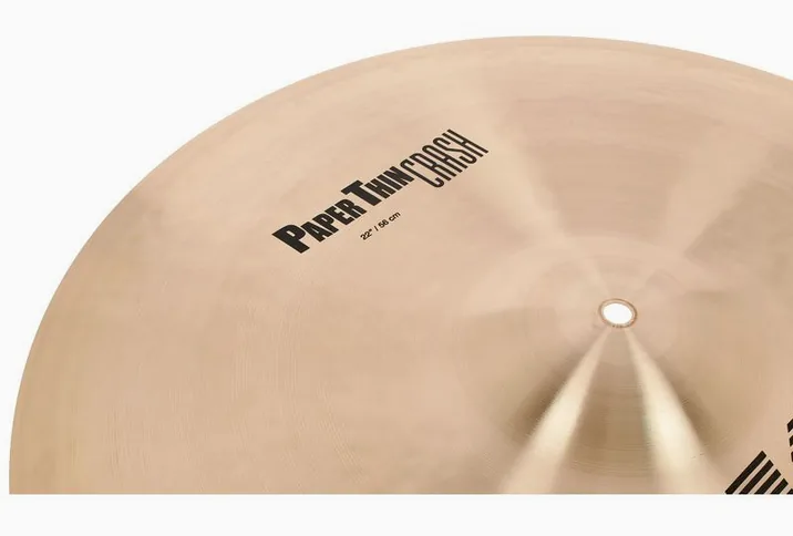 Zildjian 22" K-Series Paper Thin Crash, su sfondo neutro, photo 4