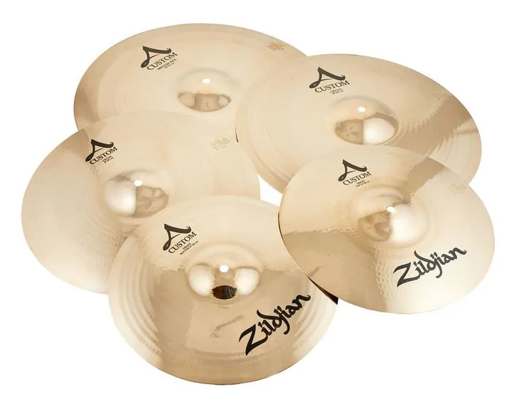 Zildjian A-Custom Professional Prom Set, di fronte su sfondo neutro