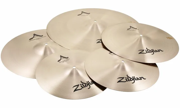 Zildjian A-Series Box Set Sweet Ride, di fronte su sfondo neutro