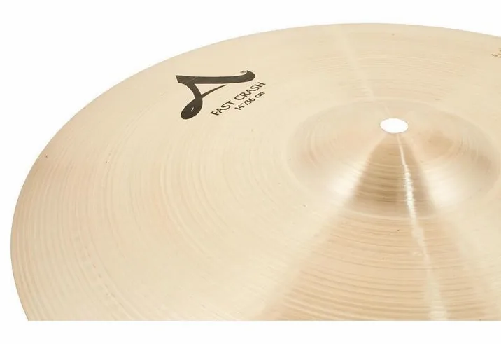 Zildjian 14" A-Series Fast Crash, vista di tre quarti, photo 4