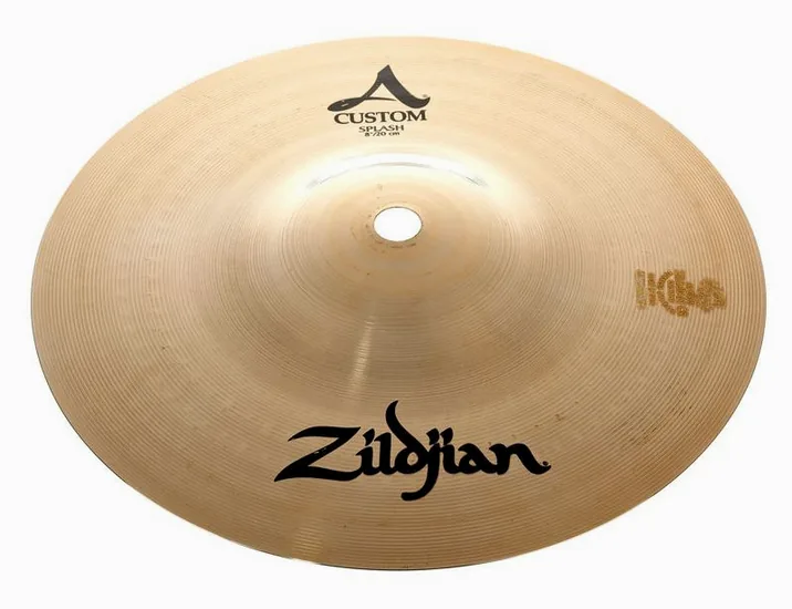 Zildjian 08" A-Custom Splash, dettaglio frontale