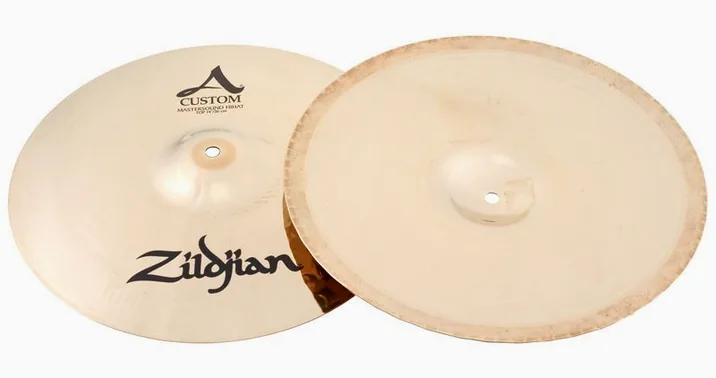 Zildjian 14" A-Custom Mastersound, dettaglio ravvicinato, photo 2