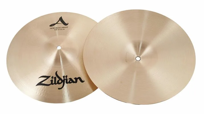 Zildjian 13" A-Series New Beat Hi-Hat, vista di tre quarti, photo 3