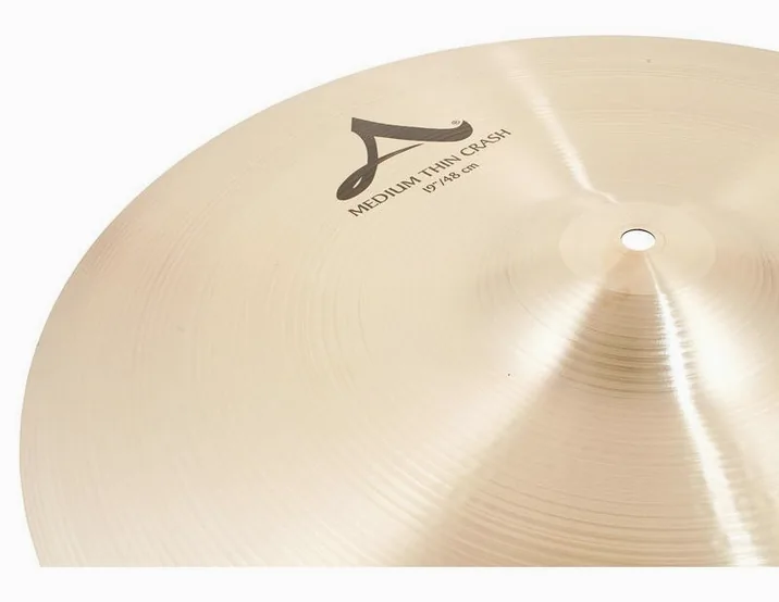 Zildjian 19" A-Series Medium Thin Crash, dettaglio ravvicinato, photo 4