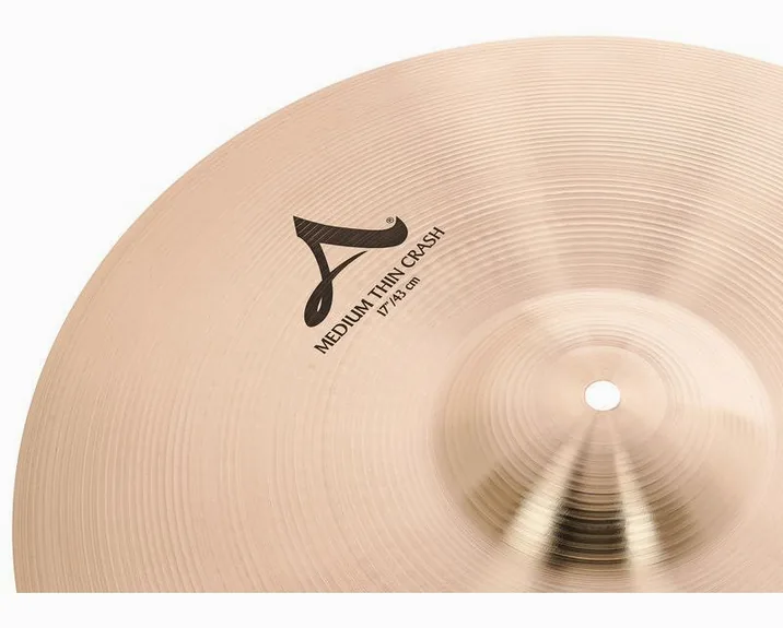 Zildjian 17" A-Series Medium Thin Crash, vista frontale, photo 3
