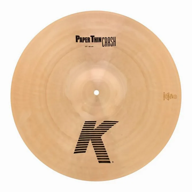 Zildjian K Series Paper Thin Crash Set, vista dall'alto, photo 3