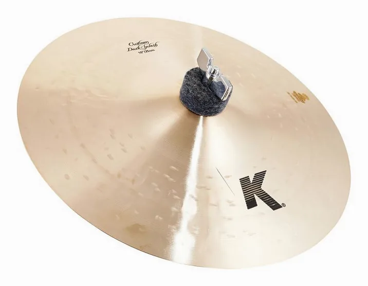 Zildjian 10" K-Custom Dark Splash, di fronte su sfondo neutro